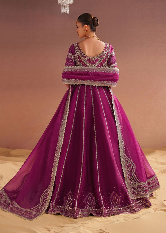 Anya Style — Mairaz Vivid Burgundy Lehenga