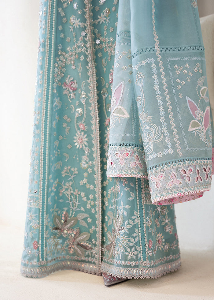 Suffuse Iyara Style — Mairaz Ice Blue Wedding Maxi