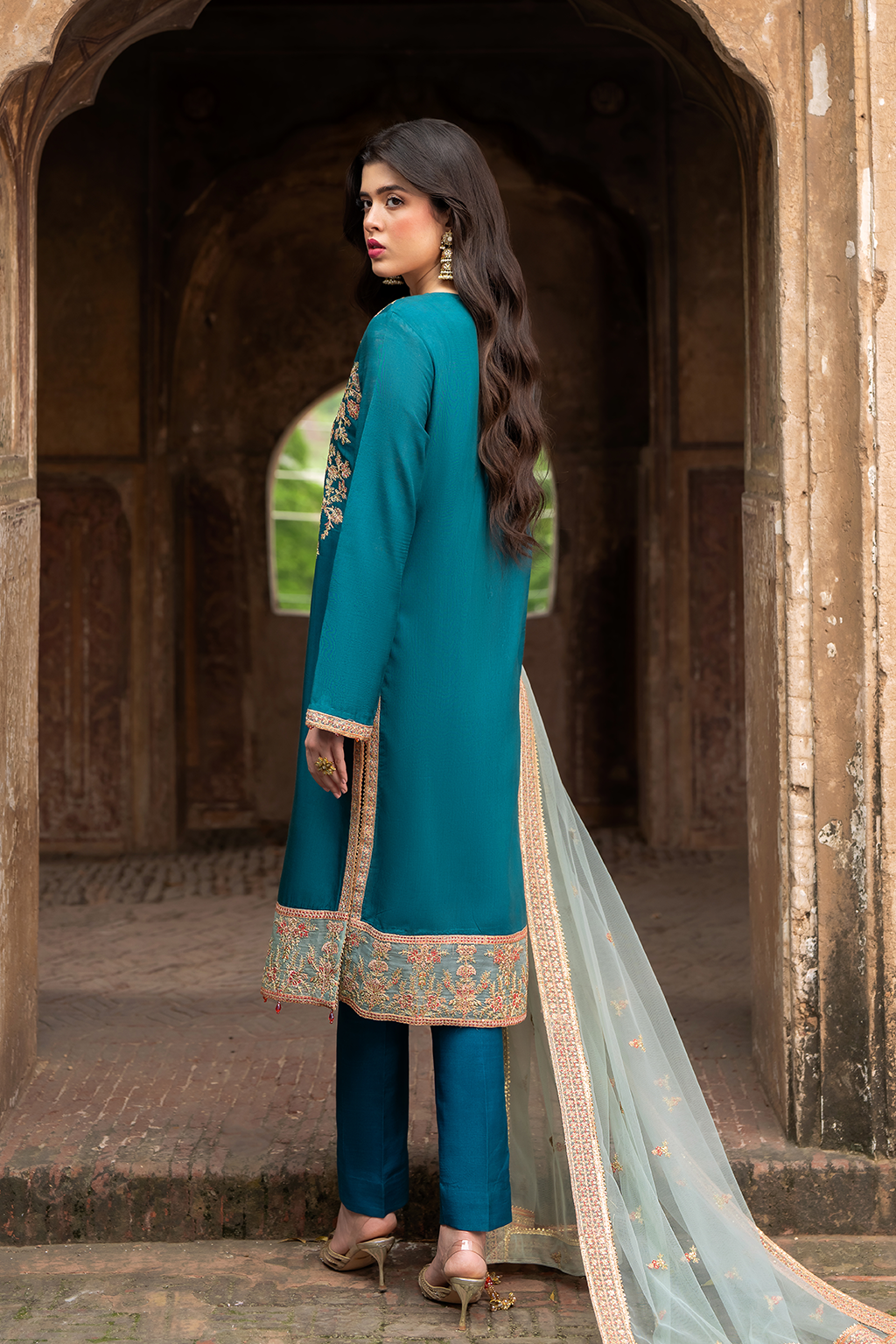 Saad Shaikh Luxe Style — Mairaz Zinc Three-Piece Suit