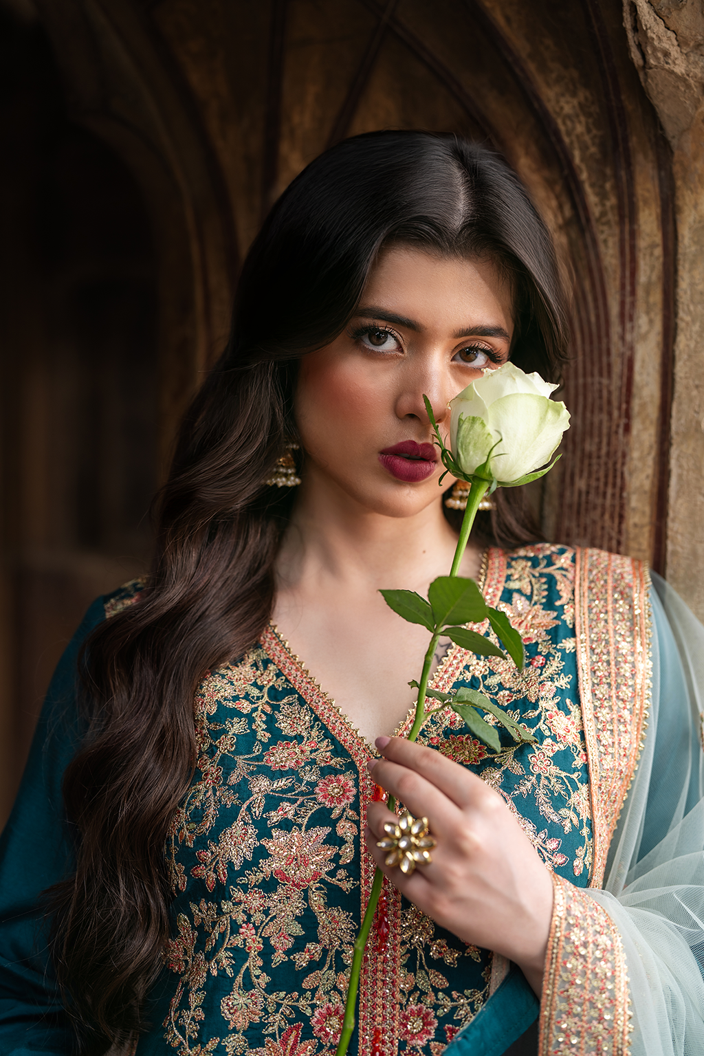 Saad Shaikh Luxe Style — Mairaz Zinc Three-Piece Suit