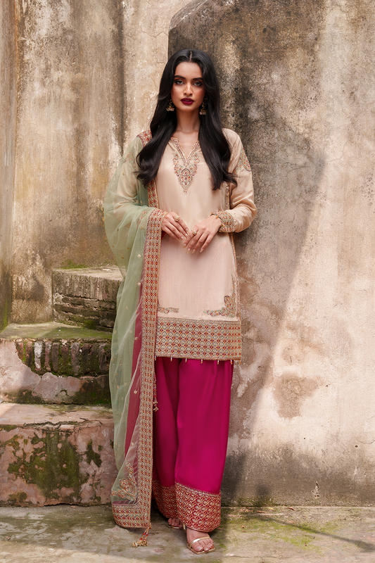 Saad Shaikh Sierra Style — Mairaz Skin Three-Piece Suit