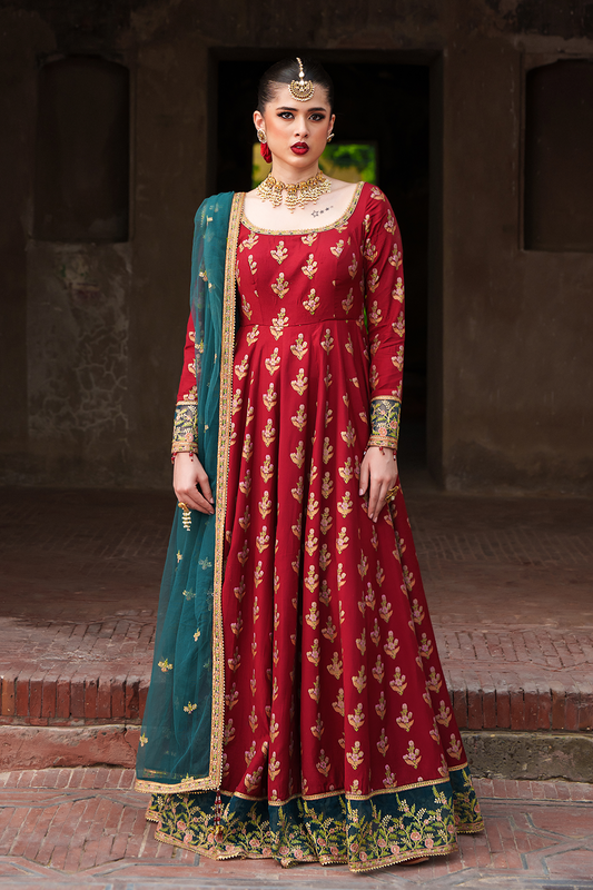 Saad Shaikh Scarlet Style — Mairaz Maroon Three-Piece Suit