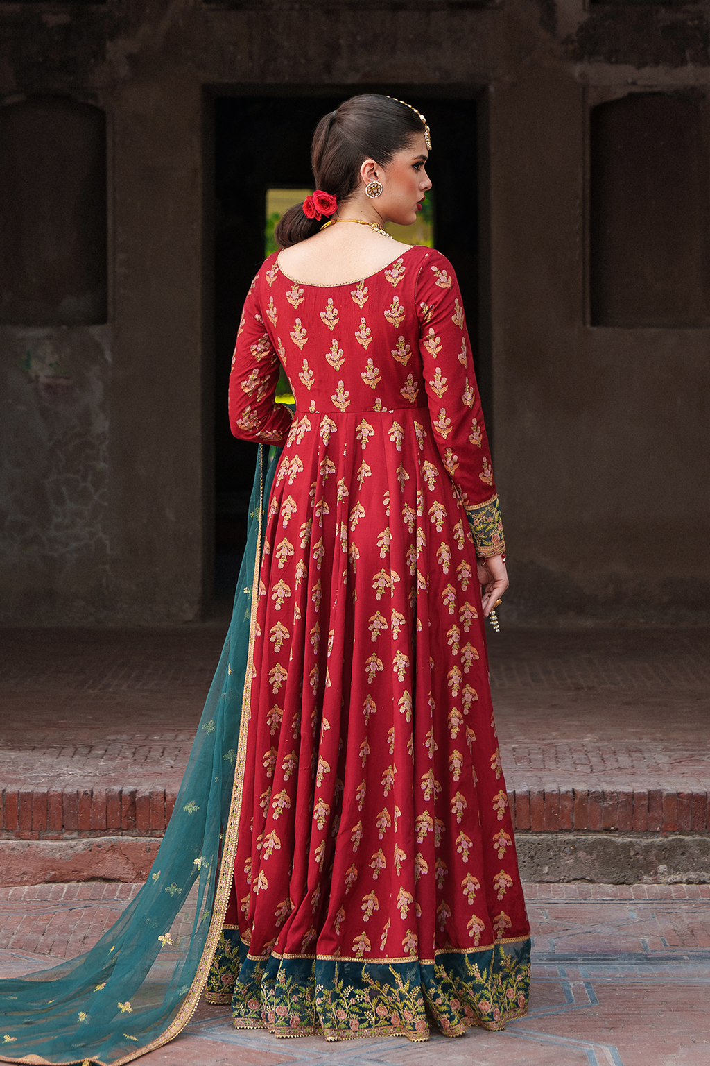 Saad Shaikh Scarlet Style — Mairaz Maroon Three-Piece Suit