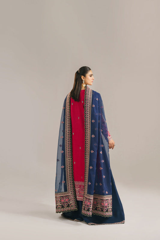 Akbar Aslam Maya U-1532 Style — Mairaz Three-Piece Suit