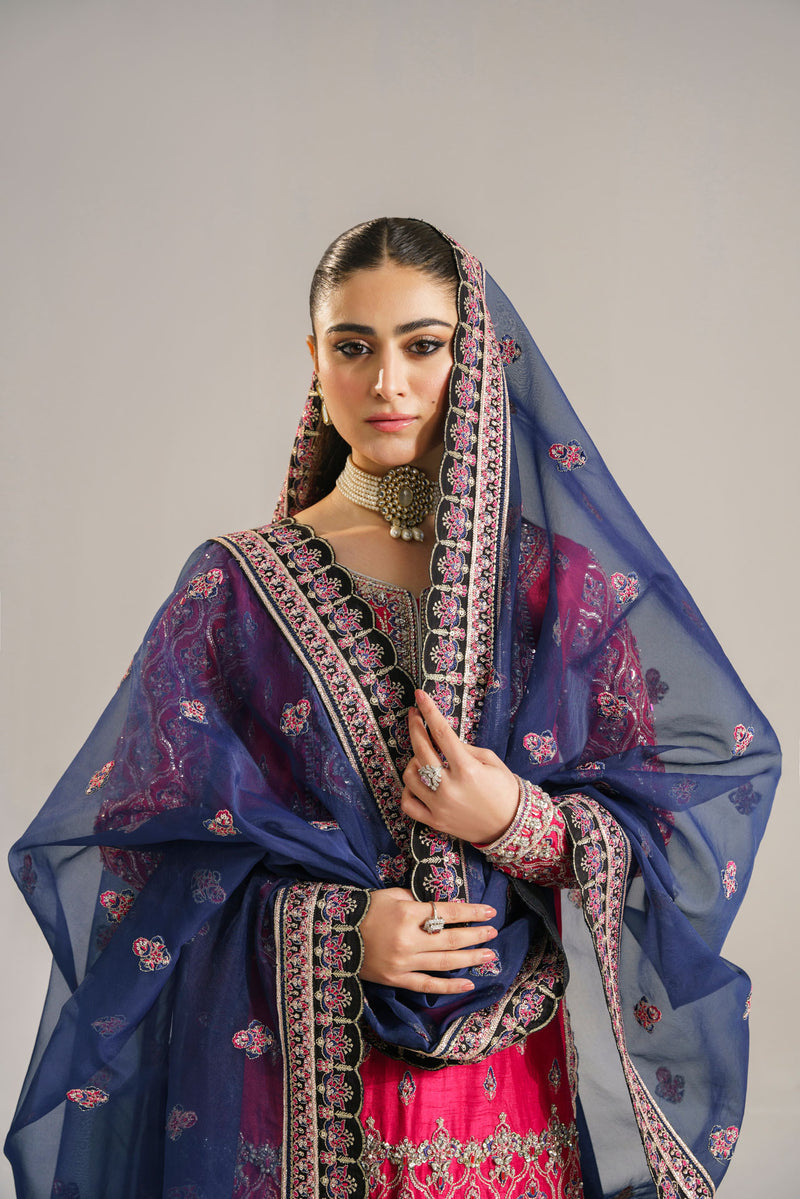 Akbar Aslam Maya U-1532 Style — Mairaz Three-Piece Suit