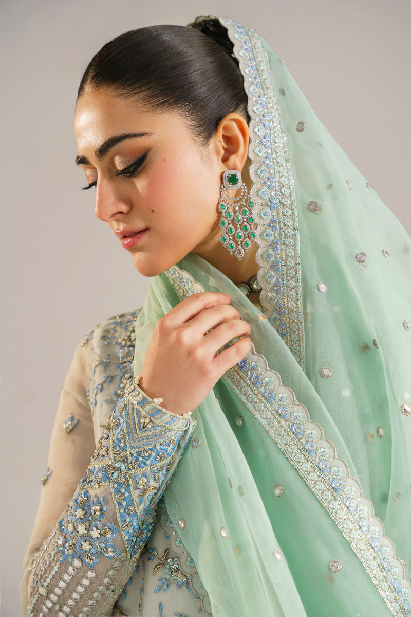 Akbar Aslam Nimira U-1535 Style — Mairaz Three-Piece Suit