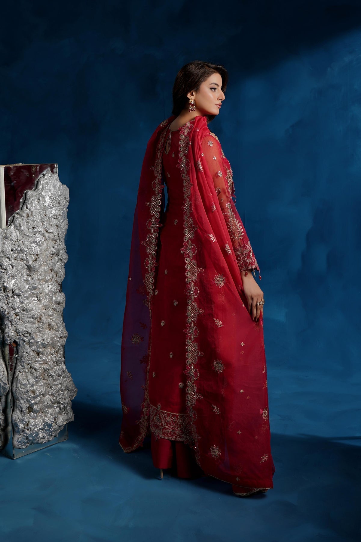 Maryams Rameesha TBR-8019 Style — Mairaz Three-Piece Suit