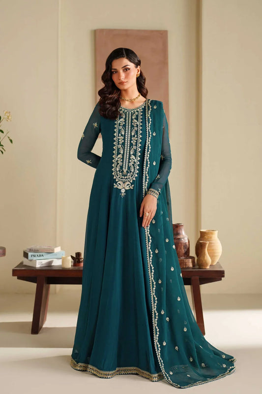 Akbar Aslam Nazni Style — Mairaz Ivory Three-Piece Suit