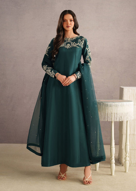 Inara Style — Mairaz Teal Green Three-Piece Suit