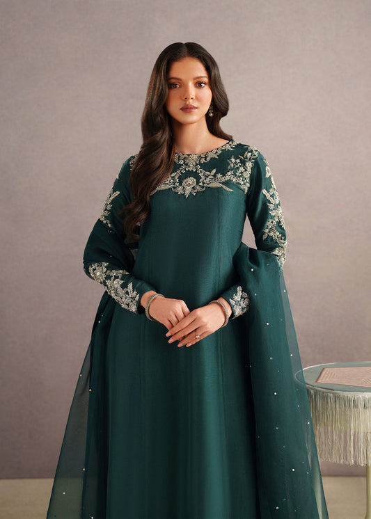Inara Style — Mairaz Teal Green Three-Piece Suit