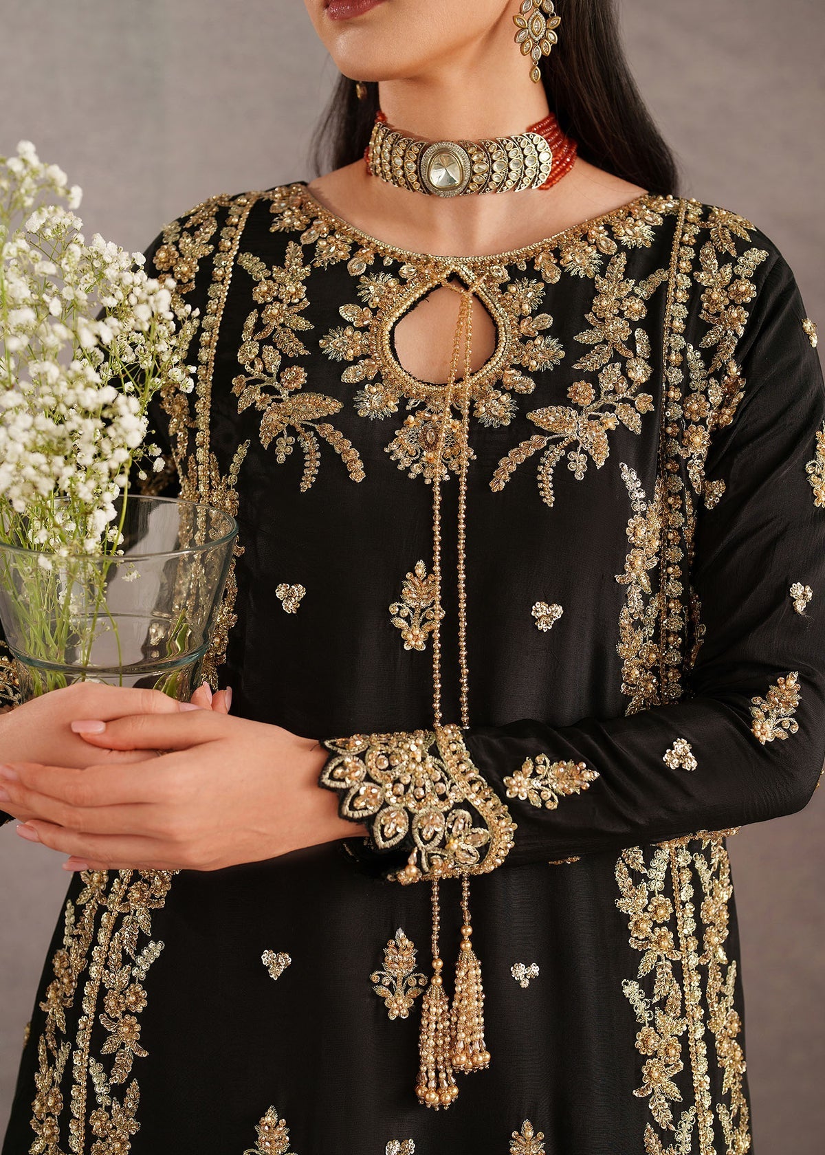 Leia Style — Mairaz Black Three-Piece Suit