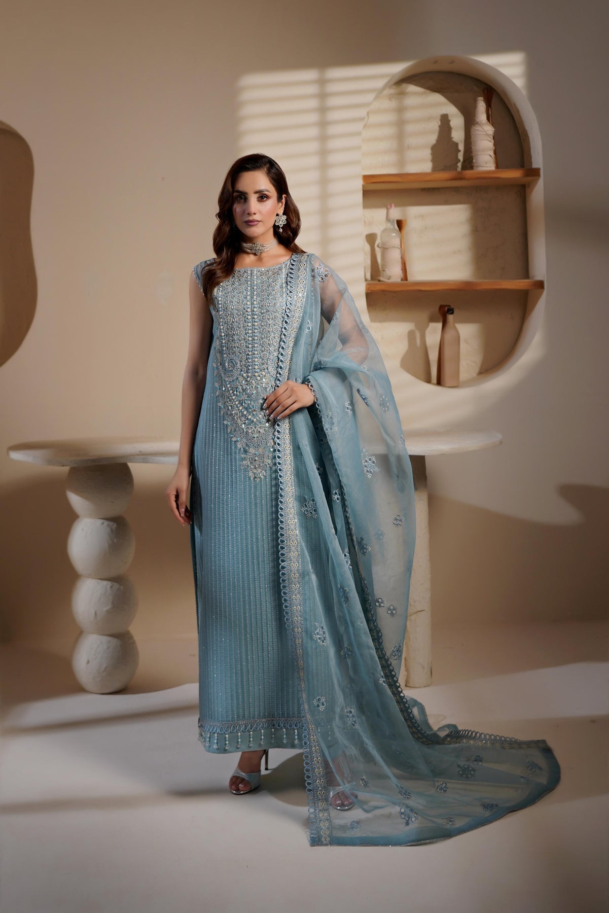 Maryams Latissa-Nor-1405 Style — Mairaz Three-Piece Suit