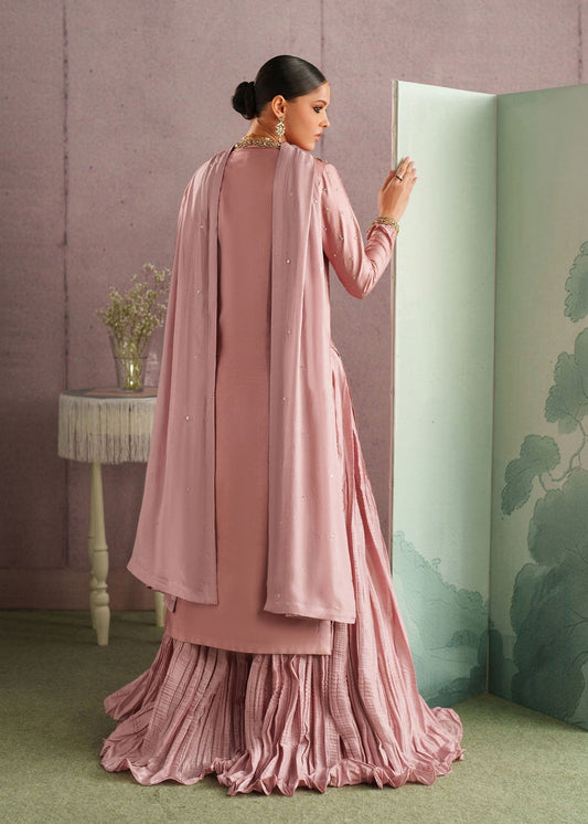 Raeha Style — Mairaz Blush Pink Three-Piece Suit