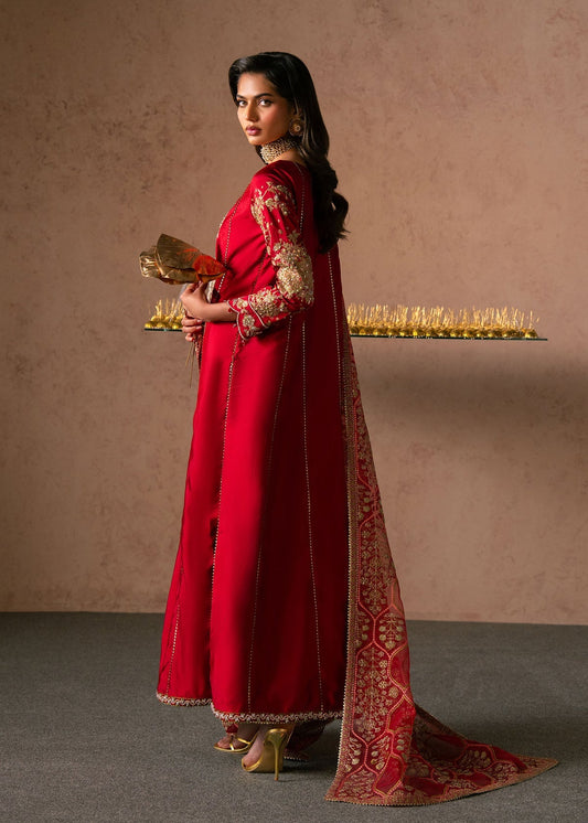 Lyra Style — Mairaz Deep Red Three-Piece Suit