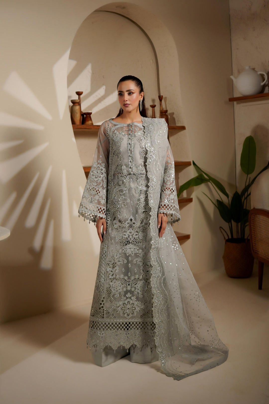 Maryams Shelina-Nor-1402 Style — Mairaz Three-Piece Suit
