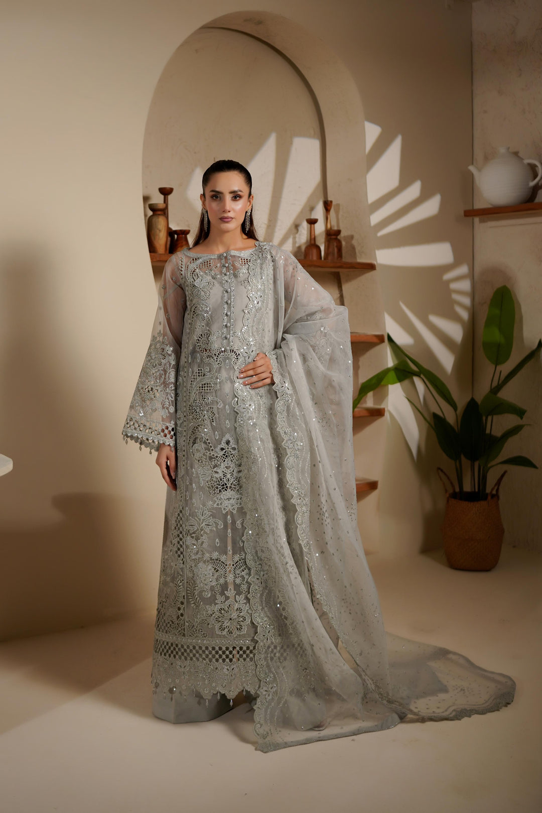 Maryams Shelina-Nor-1402 Style — Mairaz Three-Piece Suit