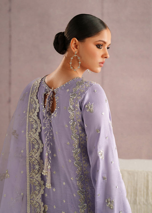 Zareen Style — Mairaz Lilac Three-Piece Suit
