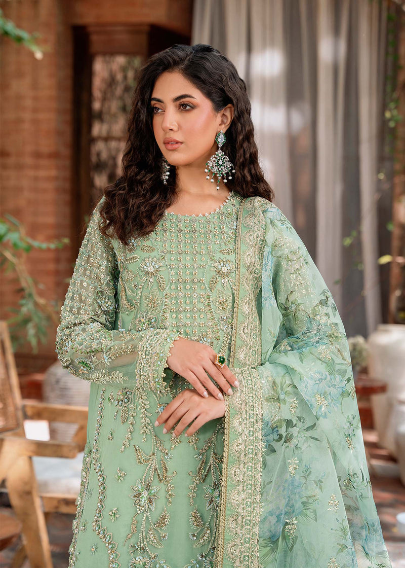 Akbar Aslam Riwayat U-1496 Style — Mairaz Three-Piece Suit