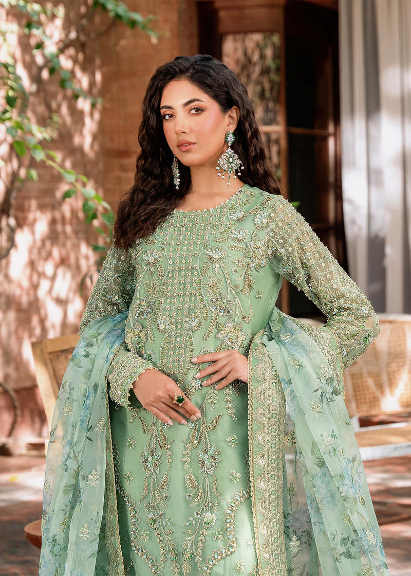 Akbar Aslam Riwayat U-1496 Style — Mairaz Three-Piece Suit
