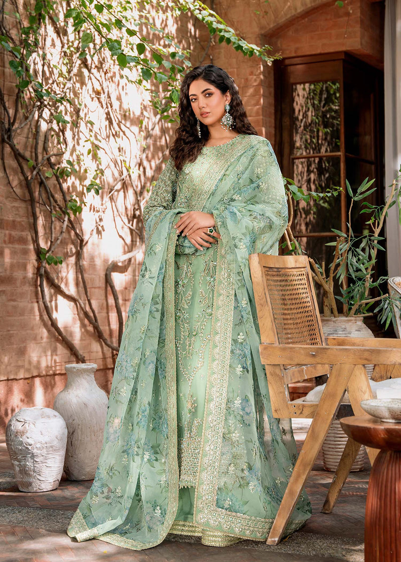 Akbar Aslam Riwayat U-1496 Style — Mairaz Three-Piece Suit