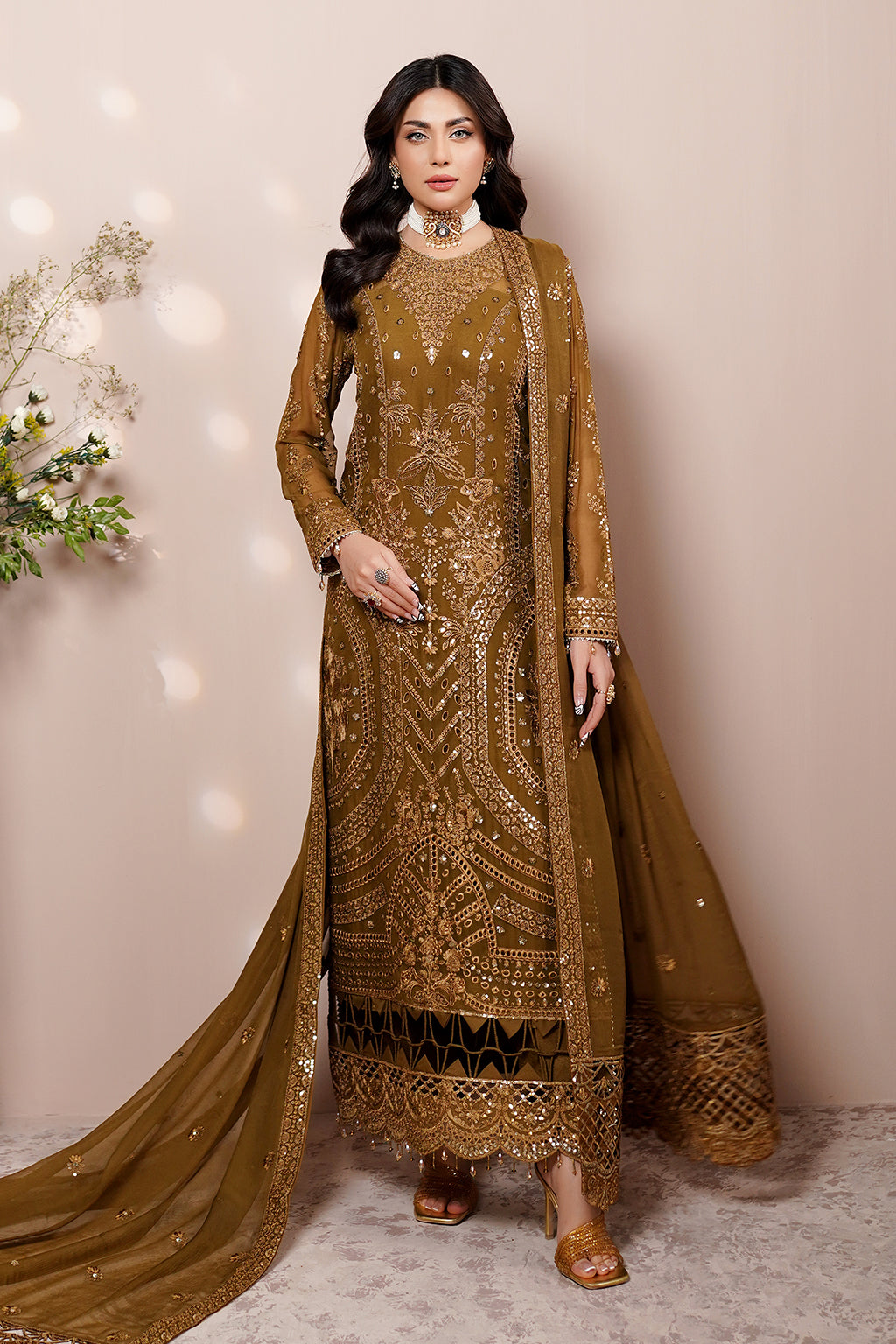 Maryams Dalisay ARZ-8008 Style — Mairaz Three-Piece Suit