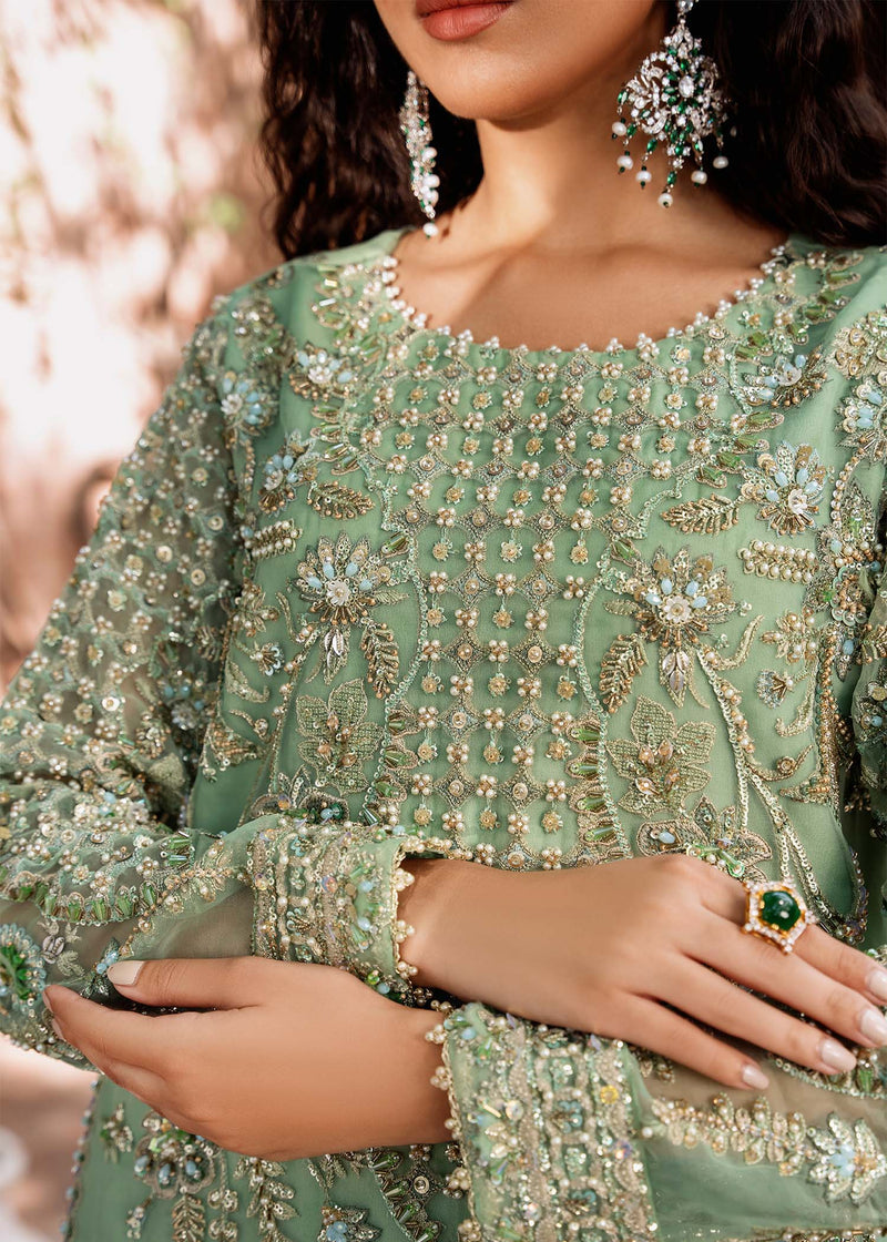 Akbar Aslam Riwayat U-1496 Style — Mairaz Three-Piece Suit