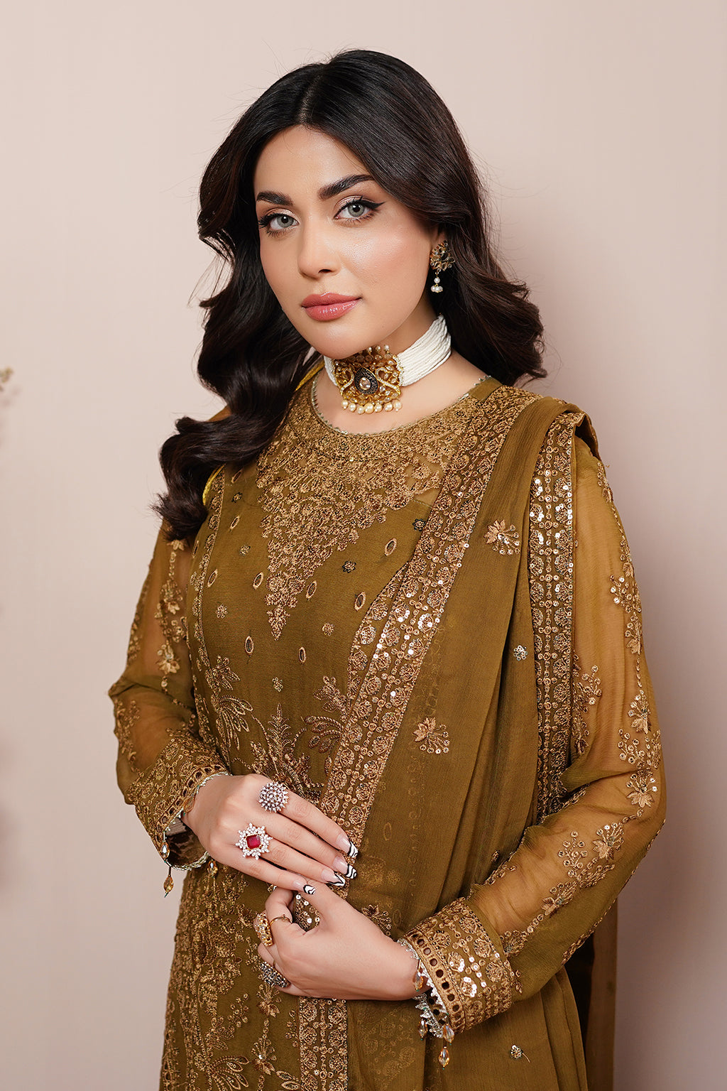 Maryams Dalisay ARZ-8008 Style — Mairaz Three-Piece Suit