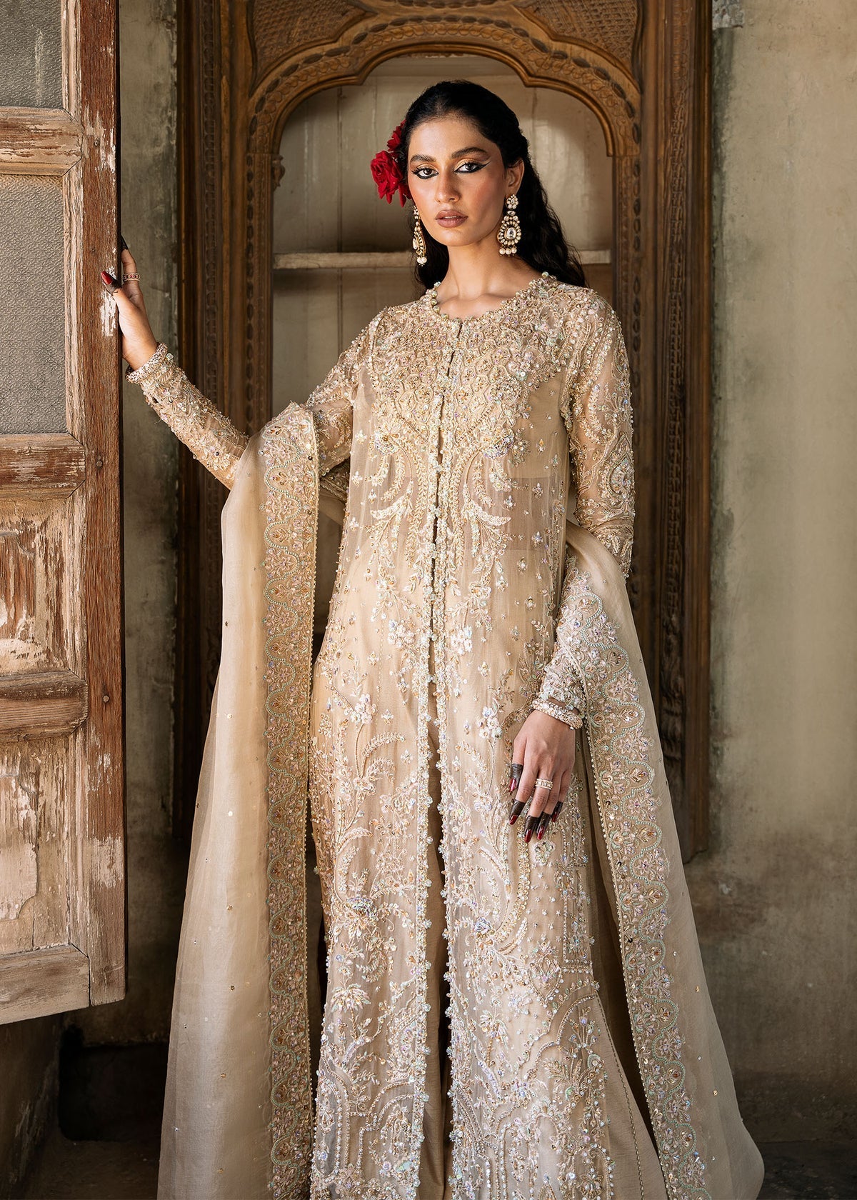 Kanwal Malik Zarnab Style — Mairaz Nude Sharara
