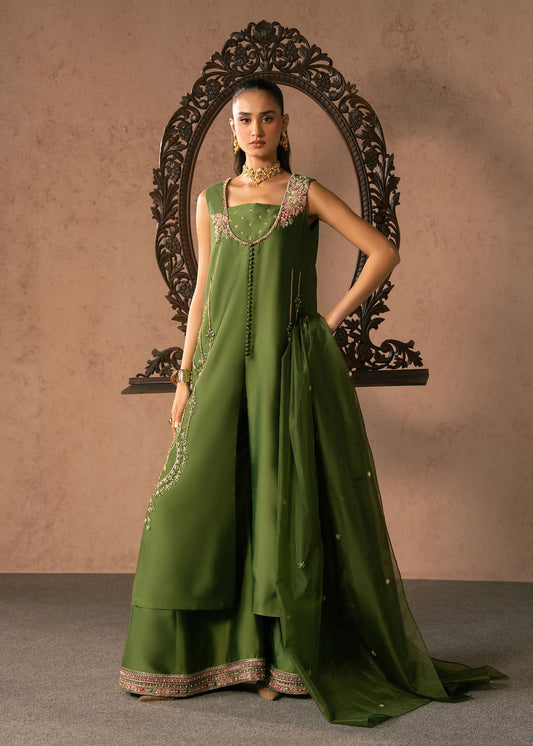 Esma Style — Mairaz Deep Green Three-Piece Suit