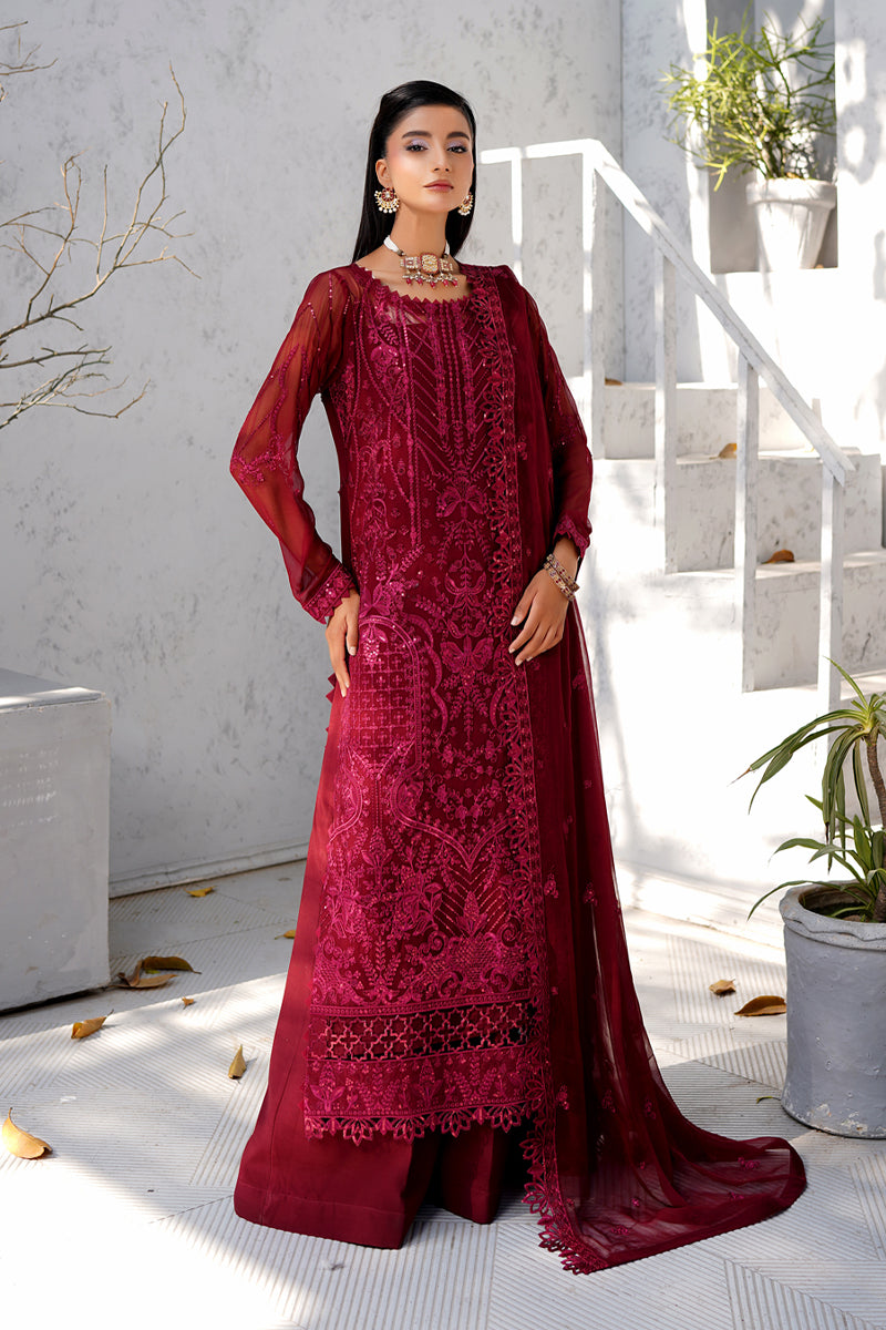Maryams Gulbahar AFS-0003 Style — Mairaz Three-Piece Suit