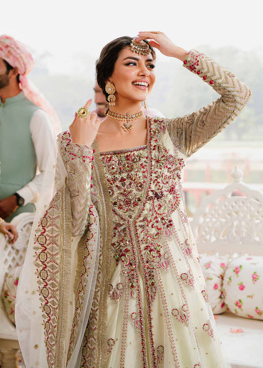 Akbar Aslam Kaneel U-1504 Style — Mairaz Wedding Maxi