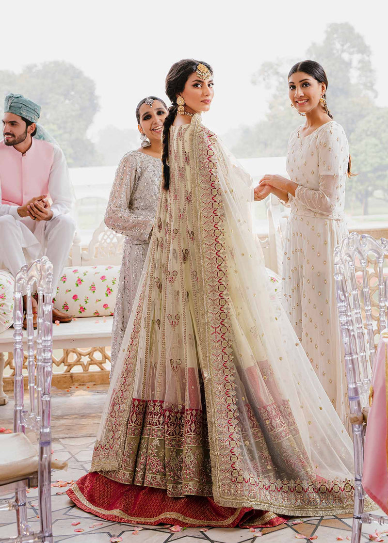 Akbar Aslam Kaneel U-1504 Style — Mairaz Wedding Maxi