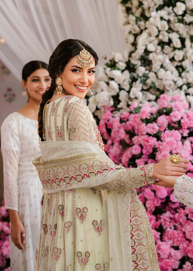 Akbar Aslam Kaneel U-1504 Style — Mairaz Wedding Maxi