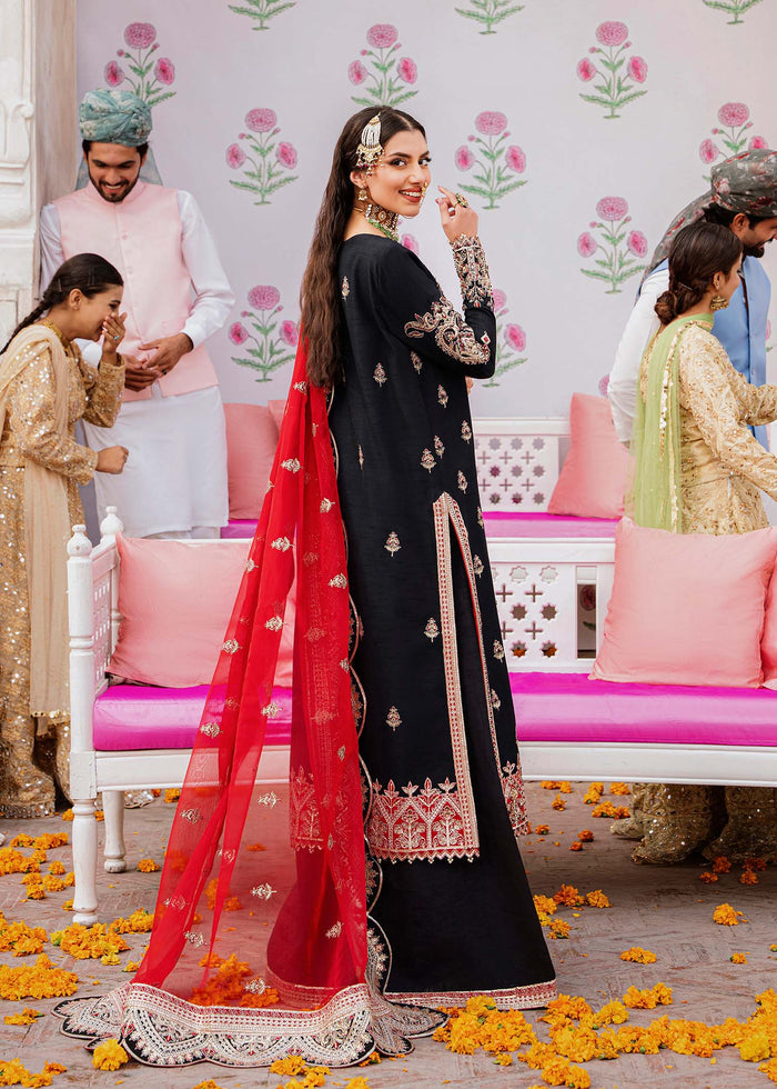 Akbar Aslam Nazmin U-1507 Style — Mairaz Three-Piece Suit