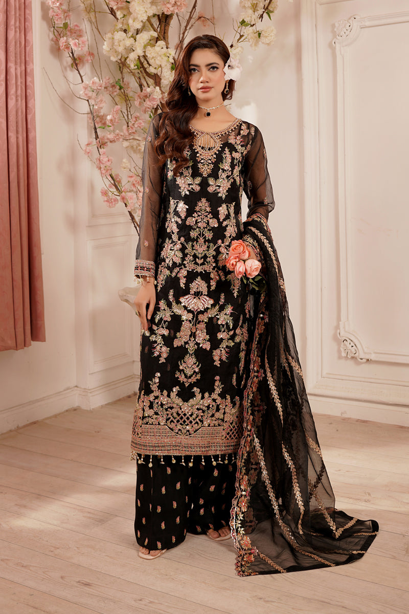 Maryams Arzoo-TBR-0010 Style — Mairaz Three-Piece Suit