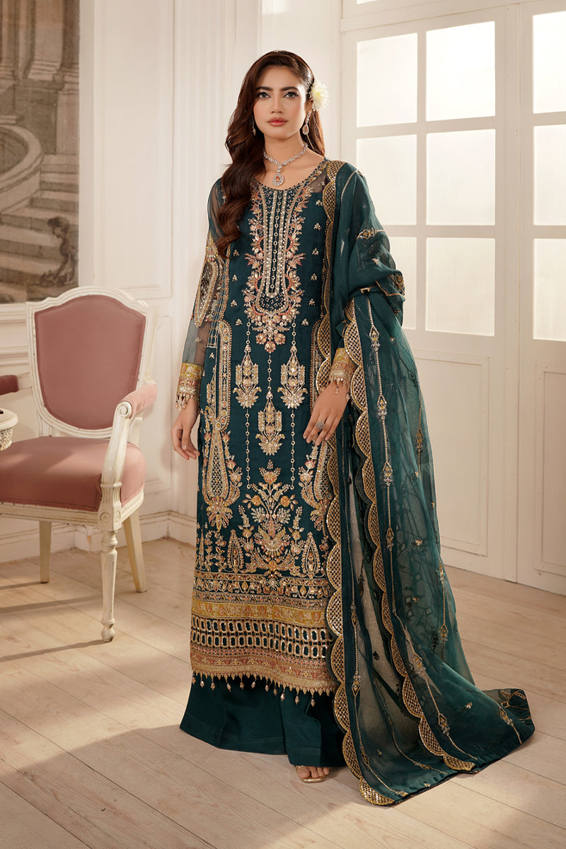 Maryams Nayyab-TBR-0008 Style — Mairaz Three-Piece Suit