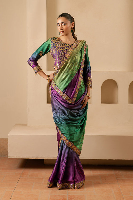 Alizeh Flavia Style — Mairaz Saree