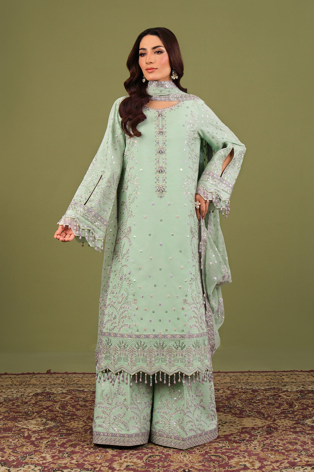 Alizeh AF-RS-15-Pearly Style — Mairaz Three-Piece Suit