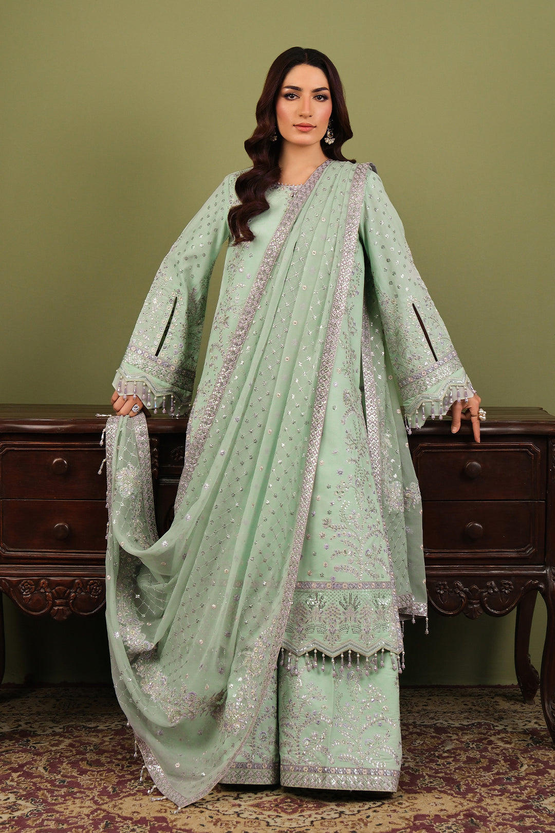 Alizeh AF-RS-15-Pearly Style — Mairaz Three-Piece Suit
