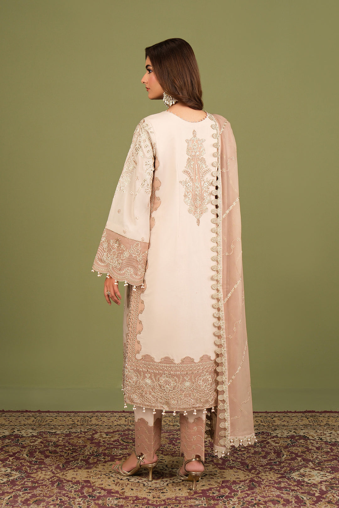 Alizeh AF-RS-10-Castor Style — Mairaz Three-Piece Suit