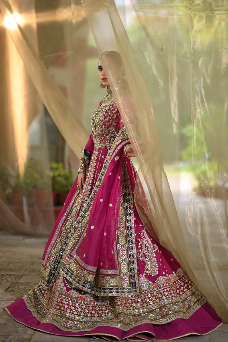 Qalamkar Rimel Style — Mairaz Lehenga
