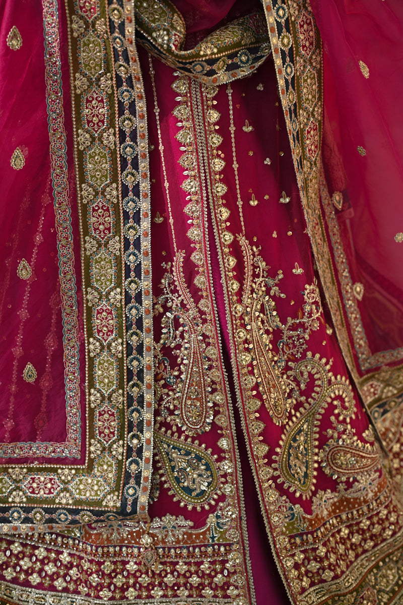 Qalamkar Rimel Style — Mairaz Lehenga