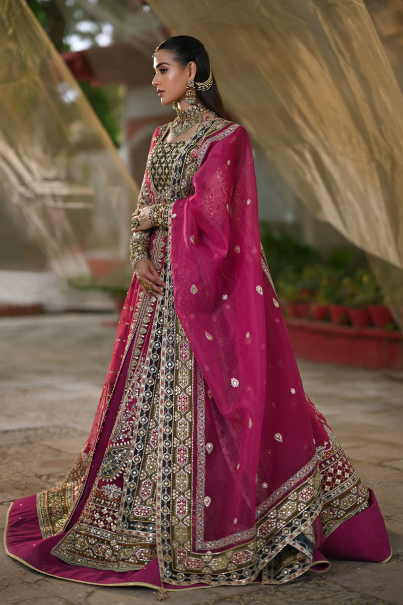Qalamkar Rimel Style — Mairaz Lehenga