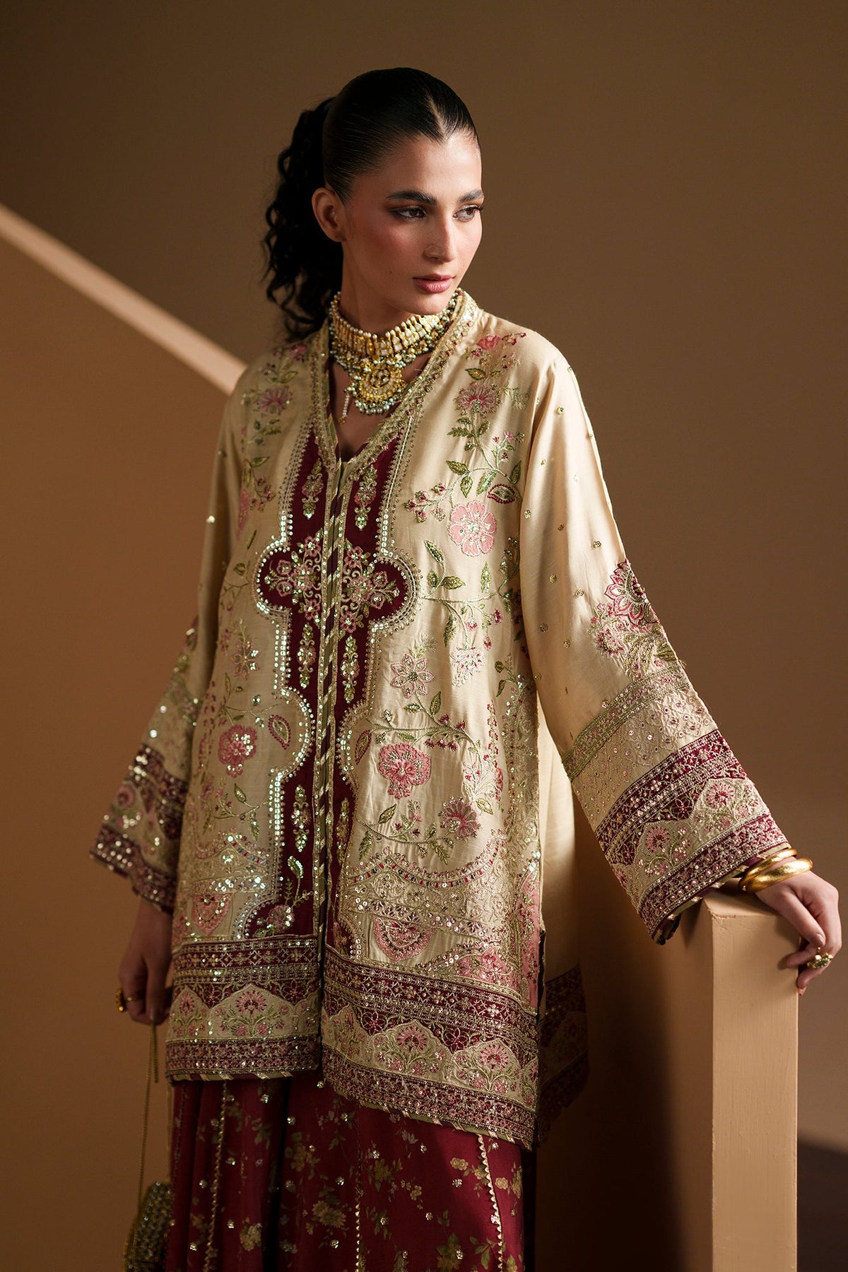Ethnc – Vanilla Ice E1213 Sharara Style — Mairaz reproduction, product view 1 of 6