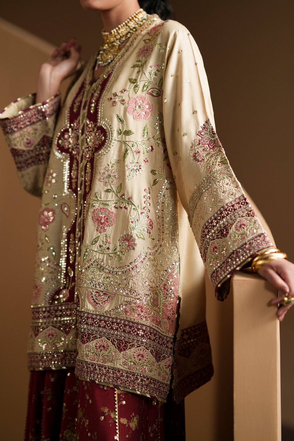 Ethnc – Vanilla Ice E1213 Sharara Style — Mairaz reproduction, product view 5 of 6