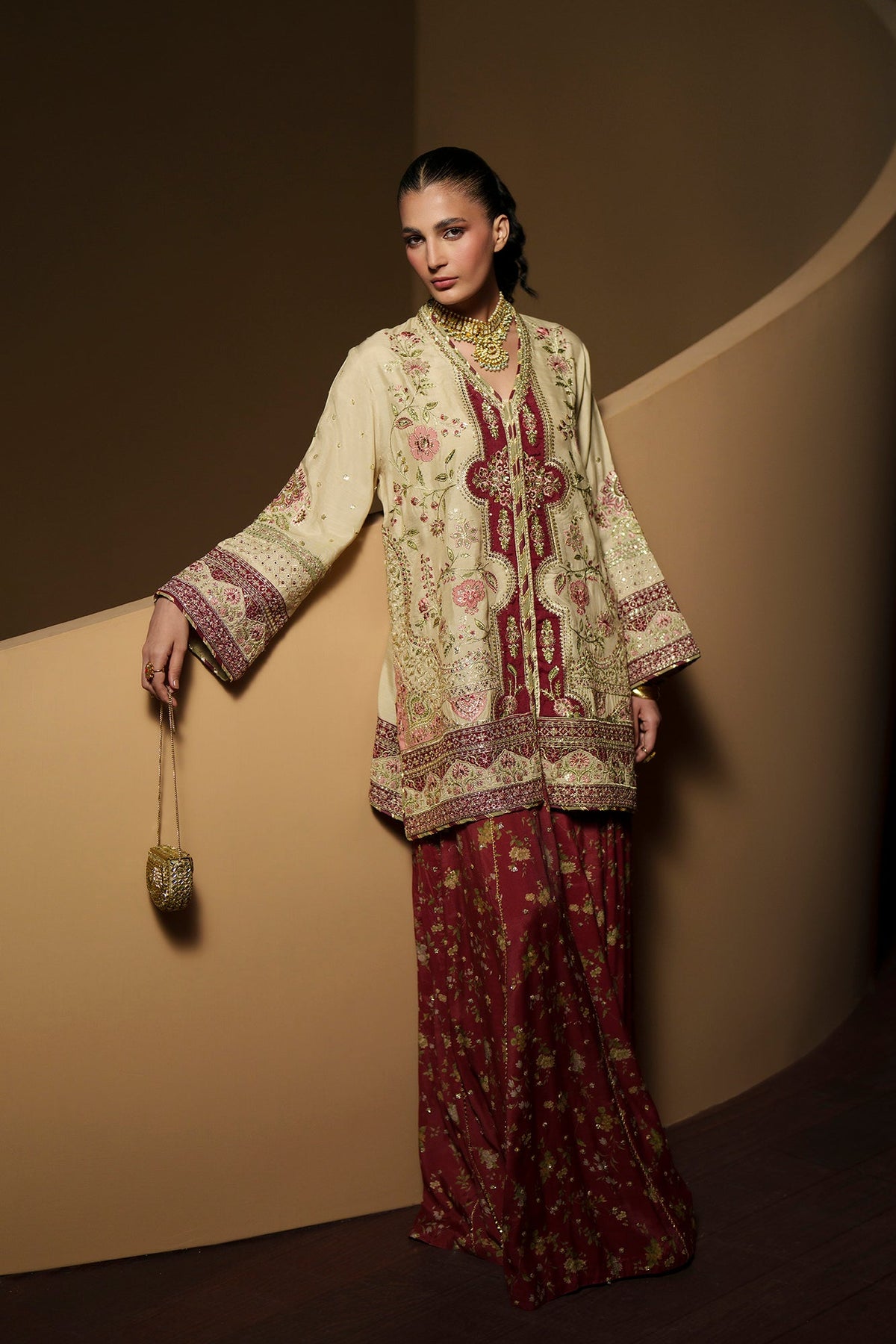 Ethnc – Vanilla Ice E1213 Sharara Style — Mairaz reproduction, product view 6 of 6