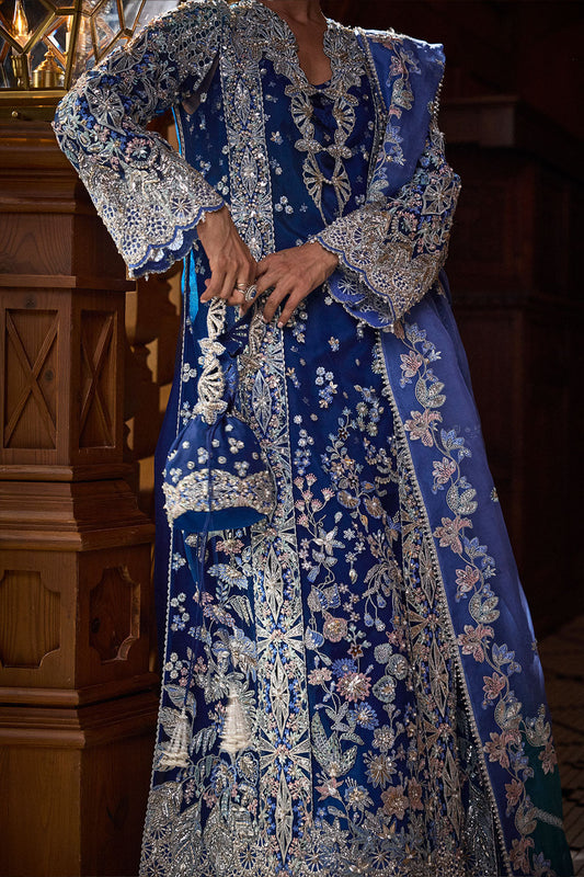 Soraya Elise Style blue net wedding formal view 2