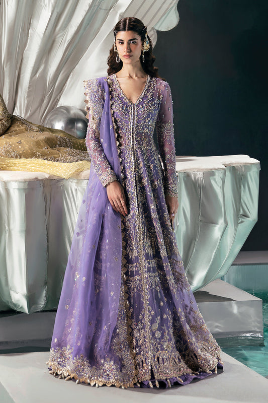 Afrozeh Eloah Style — Mairaz Lilac Long Frock
