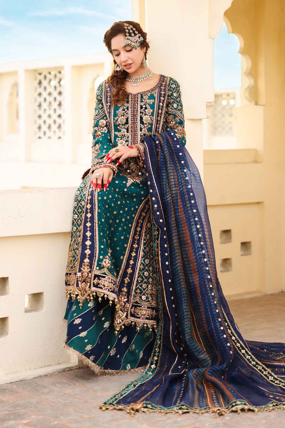Maria B – Begum Jahanara FX-892 Style — Mairaz reproduction, product view 5 of 11