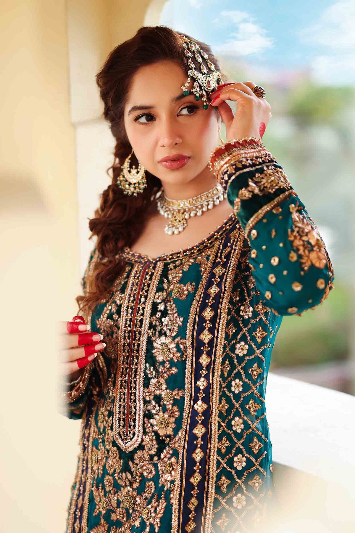 Maria B – Begum Jahanara FX-892 Style — Mairaz reproduction, product view 9 of 11